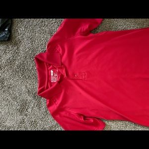 5.11 womens red medium polo